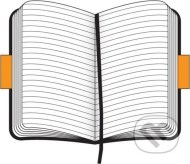 Moleskine - veľký linajkový zápisník v mäkkej väzbe (čierny)