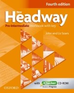 New Headway - Pre-Intermediate - Workbook with key (Fourth edition) - cena, porovnanie