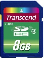 Transcend SDHC Class 4 8GB - cena, porovnanie