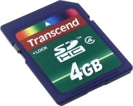 Transcend SDHC Class 4 4GB - cena, porovnanie