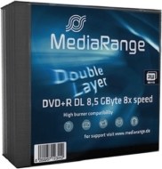 Mediarange MR465 DVD+R DL 8.5GB 5ks - cena, porovnanie