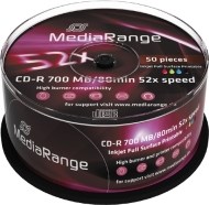 Mediarange MR208 CD-R 700MB 50ks - cena, porovnanie