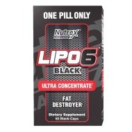 Nutrex Lipo 6 Black 60kps - cena, porovnanie