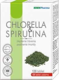 Edenpharma Chlorella + Spirulina 150tbl