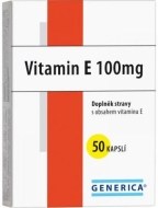 Generica Vitamin E 100mg 50tbl - cena, porovnanie
