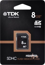TDK SDHC Class 10 8GB