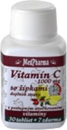 MedPharma Vitamín C 1000mg so šípkami 37tbl - cena, porovnanie