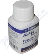 MedPharma Horčík 300mg + Vitamín D3 37tbl - cena, porovnanie