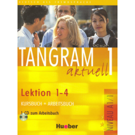Tangram aktuell 1 (lekcie 1-4) - učebnica nemčiny a pracovný zošit