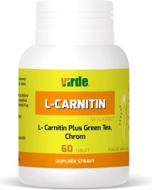 Virde L-Carnitin Plus Green Tea + Chrom 60tbl