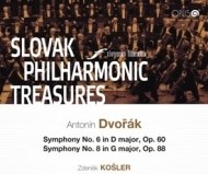 Slovenská filharmónia - Poklady Slovenskej filharmónie - Antonín Dvořák, Symphony No. 6, 8 - cena, porovnanie