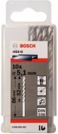 Bosch Vrták do kovu HSS-G 135° DIN 338 pr.5.1mm 10 ks 2608585491 - cena, porovnanie