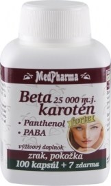 MedPharma Beta Karotén 25.000 107tbl