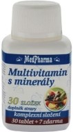 MedPharma Multivitamín s minerálmi 37tbl - cena, porovnanie