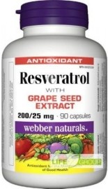 Webber Naturals Resveratrol 90tbl