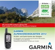 Garmin Alpenvereinskarten 2013 microSD/SD