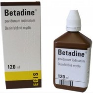 Egis Betadine mydlo 120ml - cena, porovnanie