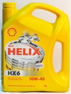 Shell Helix HX6 10W-40 4L - cena, porovnanie