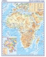 Afrika Obecně zeměpisná mapa - cena, porovnanie