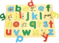 Bigjigs Toys Anglická malá abeceda s obrázkami - cena, porovnanie