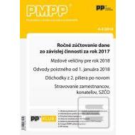 PMPP 4-5/2018 Ročné zúčtovanie dane zo závislej činnosti za rok 2017 - cena, porovnanie