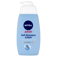 Nivea Baby Soft Shampoo & Bath 500ml - cena, porovnanie
