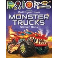 Build Your Own Monster Trucks Sticker Book - cena, porovnanie