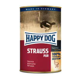 Happy Dog Strauss Pur 400g