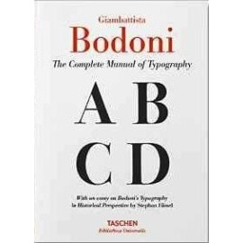 Manual of Typography, Bodoni