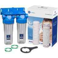 Aqua Filter Dvojitý filter na vodu proti piesku a vodnému kameňu 10" - cena, porovnanie