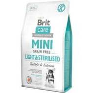 Brit Care Mini Grain Free Light & Sterilised 2kg - cena, porovnanie