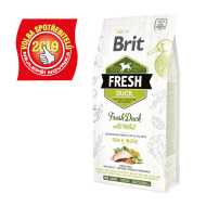Brit Fresh Duck with Millet Active Run & Work 2.5kg - cena, porovnanie