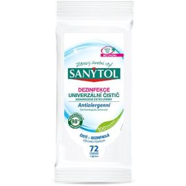 Sanytol Dezinfekcia jednorazové čistiace obrúsky 48ks