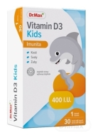 Dr. Max Pharma Vitamin D3 Kids 30tbl - cena, porovnanie