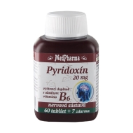 MedPharma Pyridoxín 20mg 60+7tbl - cena, porovnanie