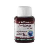 MedPharma Pyridoxín 20mg 30+7tbl - cena, porovnanie