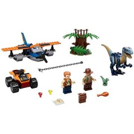 Lego Jurassic World 75942 Velociraptor: Záchranná mise s dvouplošníkem