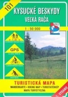Kysucké Beskydy - Veľká Rača - turistická mapa č. 101 - cena, porovnanie