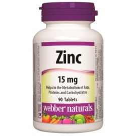 Webber Naturals Zinc 90tbl