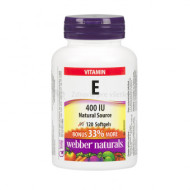 Webber Naturals Vitamín E 120tbl - cena, porovnanie