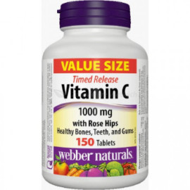 Webber Naturals Vitamín C 1000mg 150tbl