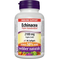 Webber Naturals Echinacea Forte 2100mg 90tbl - cena, porovnanie