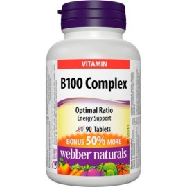 Webber Naturals B100 Complex 90tbl