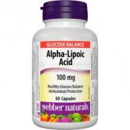 Webber Naturals Alpha-Lipoic Acid 60tbl - cena, porovnanie