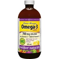 Webber Naturals Omega-3 470ml - cena, porovnanie