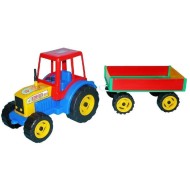 Wiky Traktor s vlečkou 65cm - cena, porovnanie
