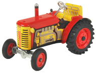 Kovap Traktor Zetor červený plastové disky - cena, porovnanie