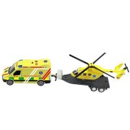 MaDe Sada ambulancia + vrtuľník, so svetlom a zvukom - cena, porovnanie
