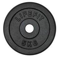 Life Fitness Lifefit kovový kotúč 5kg