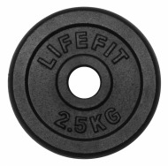 Life Fitness Lifefit kovový kotúč 2,5kg - cena, porovnanie